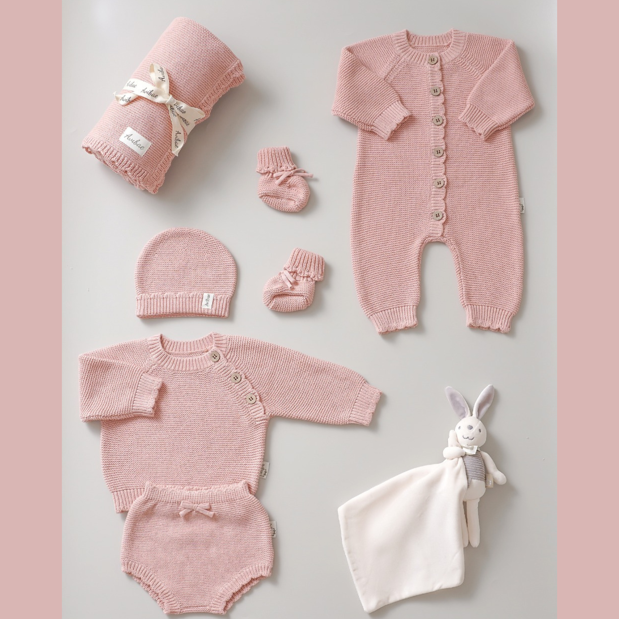 Blush Rose Knit Set